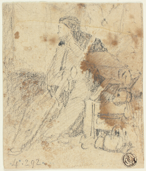 Sketch of Actor Sitting