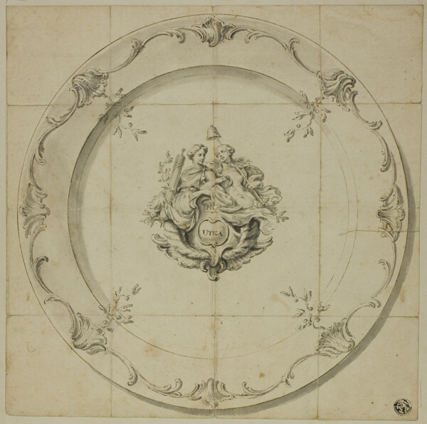 Pattern for China Plates (Utica)