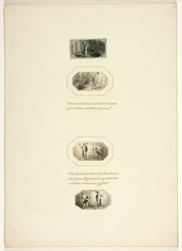 Study for a plate from Telemachus