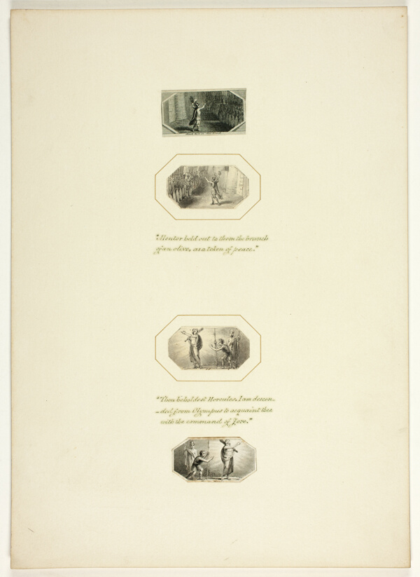 Study for a plate from Telemachus