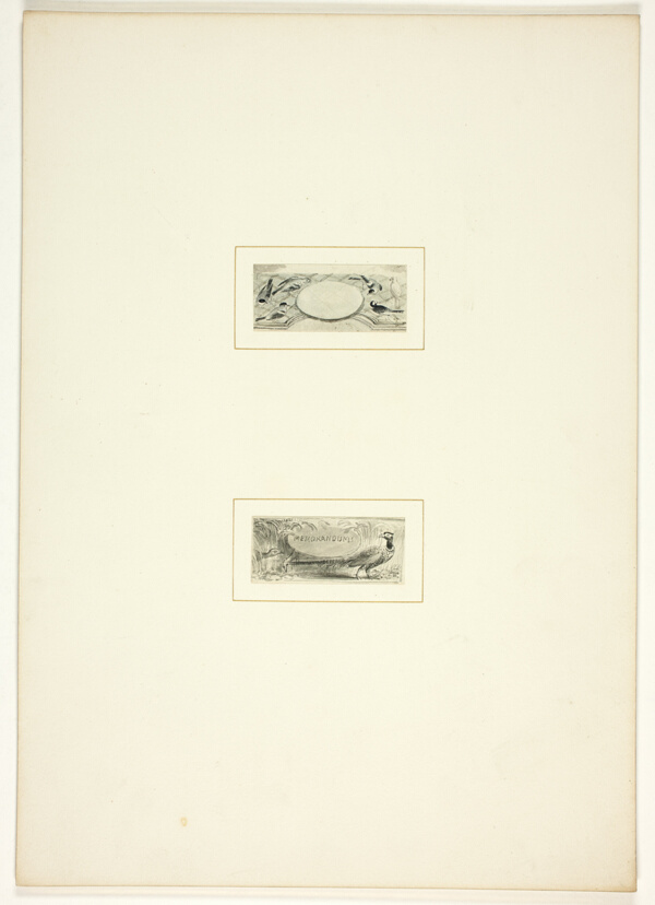Study for a plate from The Task