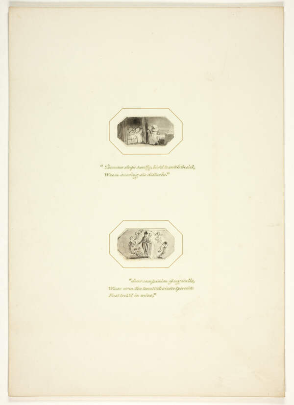 Study for a plate from The Task