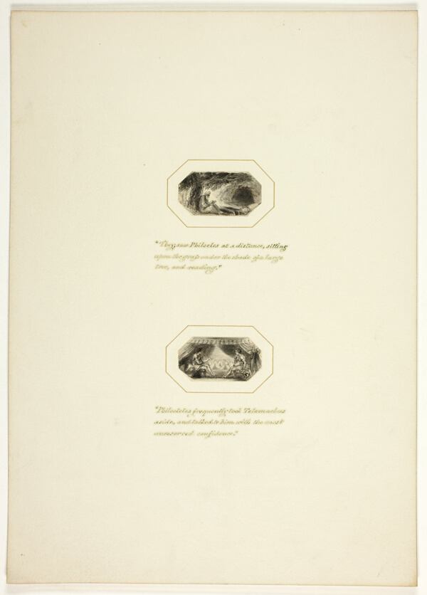 Study for a plate from Telemachus