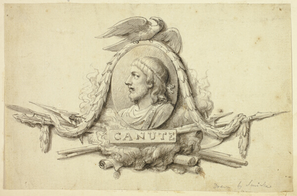 Design for Medallion of King Canute