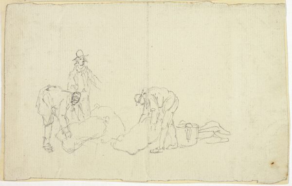 Figures with Market Goods