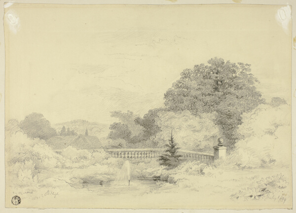 Balustrade and Fountain, Saint Anne's Heath