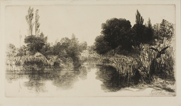 Shere Mill Pond, No. II (large plate)