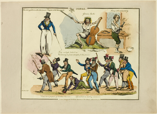 Plate from Illustrations to Popular Songs
