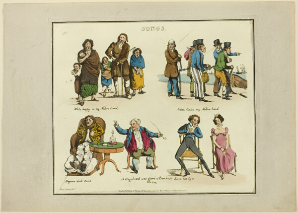 Plate from Illustrations to Popular Songs