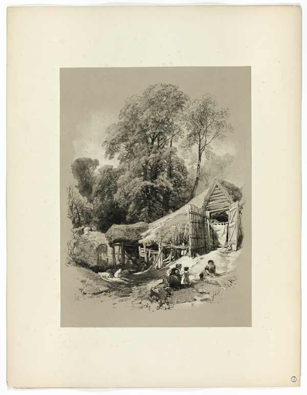 At Dorking, from Picturesque Selections