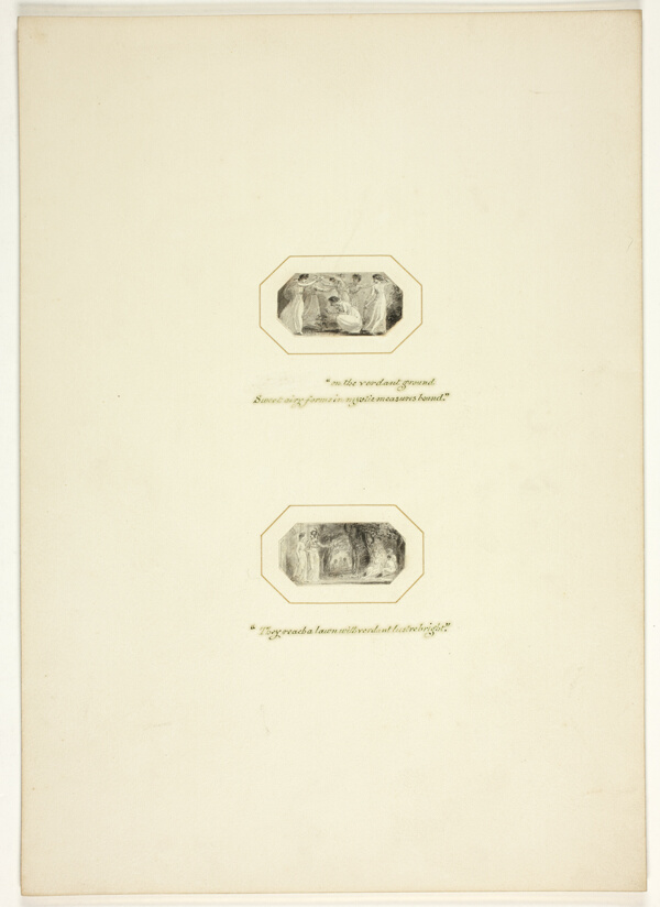 Study for a plate from The Task