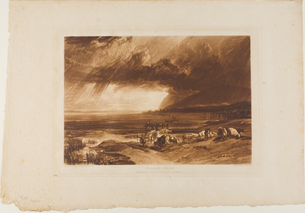 Solway Moss, plate 52 from Liber Studiorum