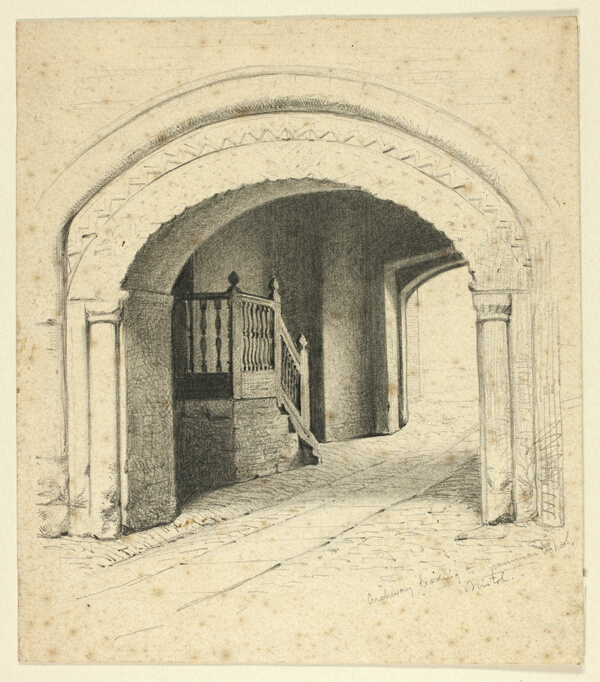 Archway Leading to Grammar School, Bristol