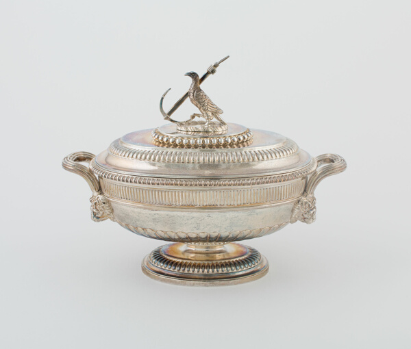 Sauce Tureen and Cover from the Hood Service