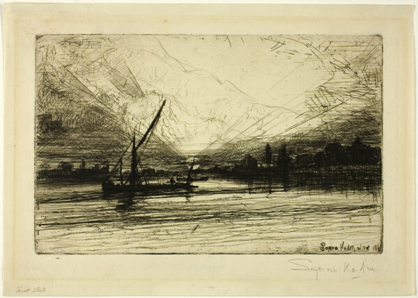 Sunset on the Thames