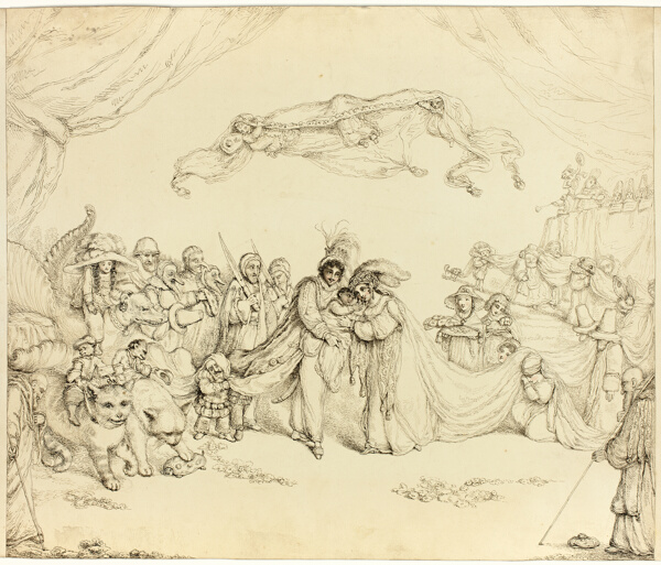 Oberon and Titania, from A Midsummer Night's Dream