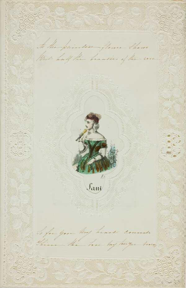As the Painted Flower Shows (valentine)