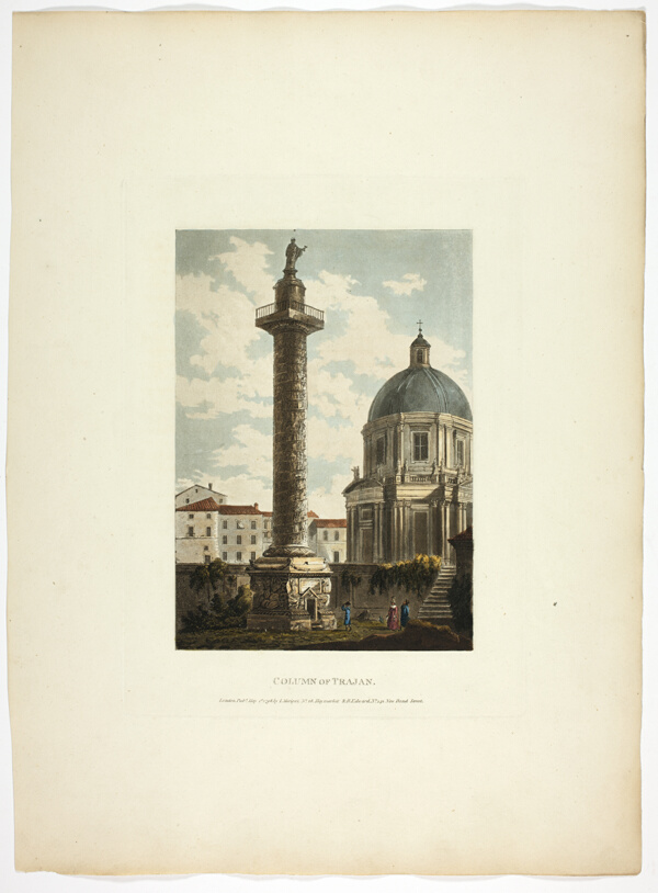 Column of Trajan, plate twenty-one from Ruins of Rome