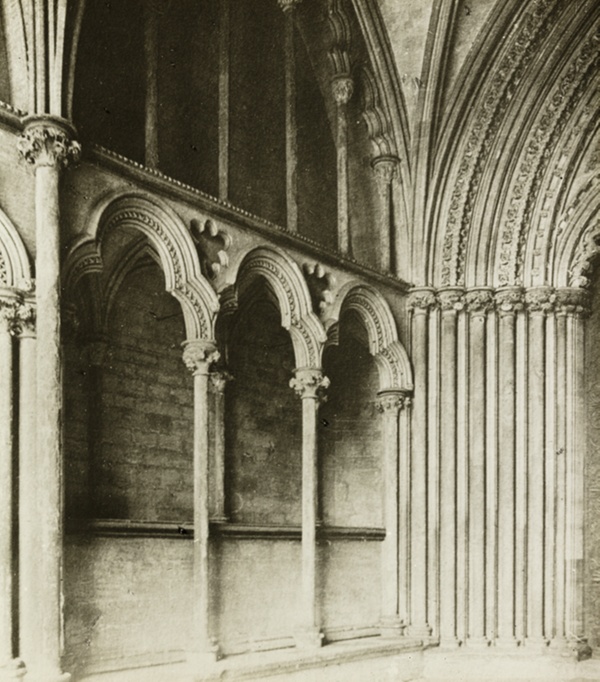 Ely Cathedral: Galilee Porch, details