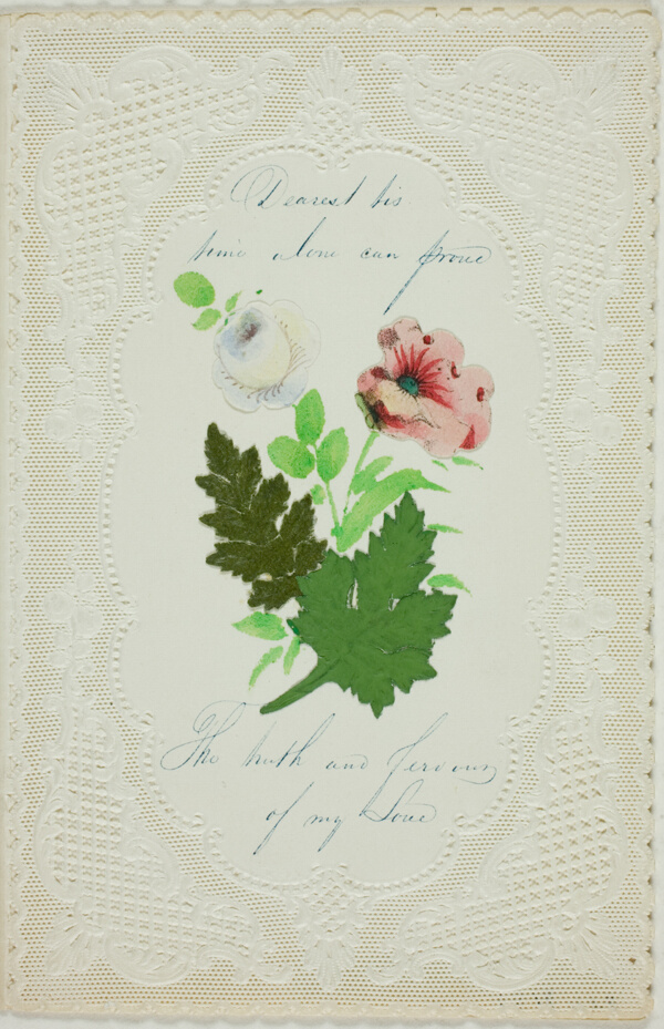 Dearest 'Tis Time Alone (valentine)