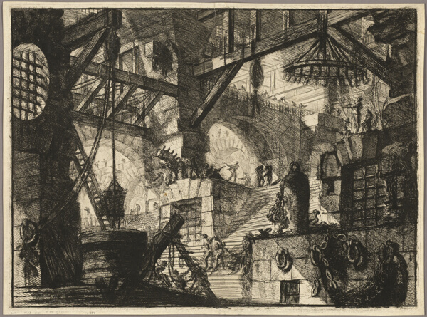 The Well, plate 13 from Imaginary Prisons