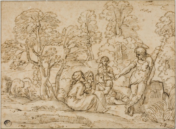 Saint John the Baptist Preaching