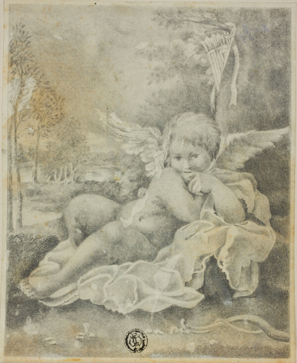Cupid in a Landscape