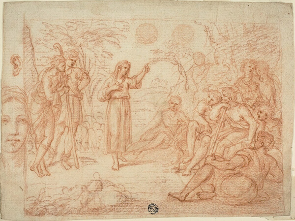 Joseph Interpreting His Dream to His Brothers