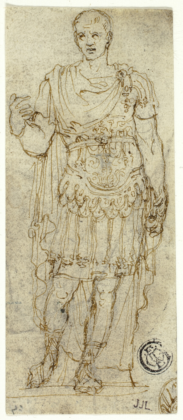 Statue of Augustus Caesar (recto and verso)