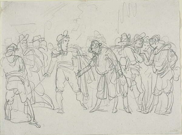 Study for Meo Patacca