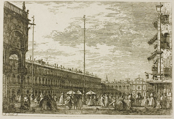 Le Procuratie niove e S. Ziminian V, from Vedute