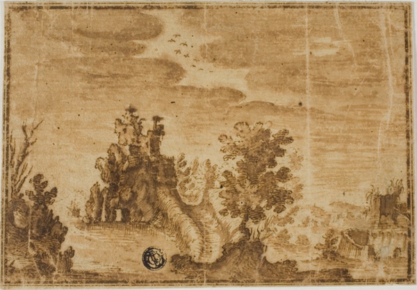 Fairy Castle in Landscape