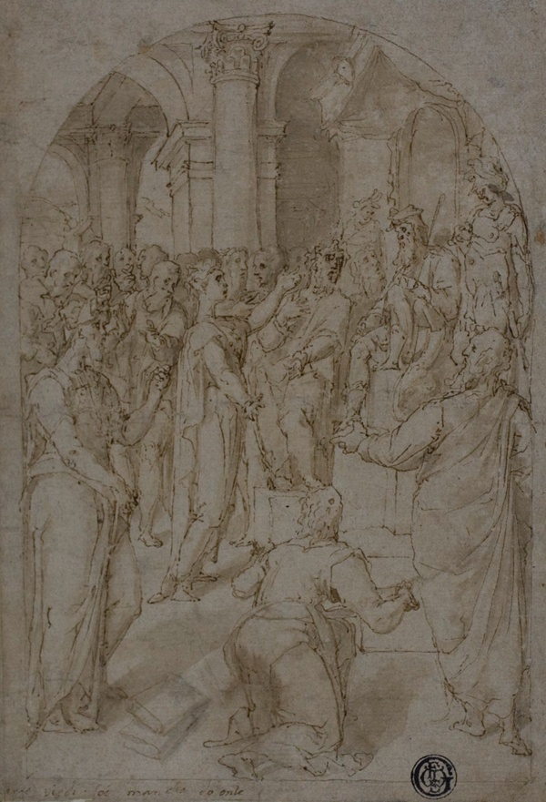 St. Catherine of Alexandria Disputing with the Doctors