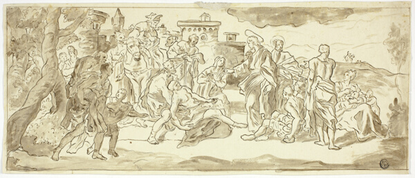 Christ Healing the Lame Man