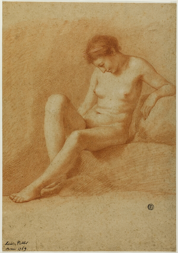 Seated Female Nude