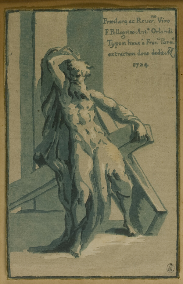 Saint Andrew Seated on His Cross