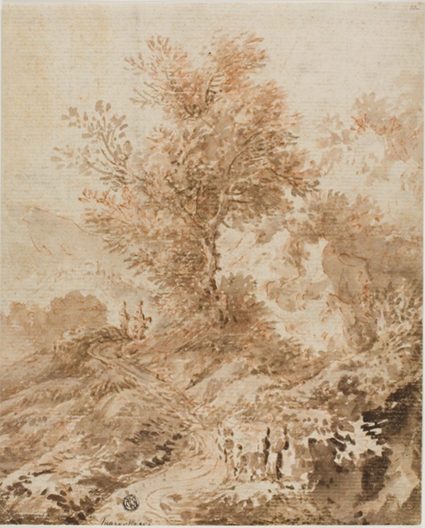 Travelers on a Winding Road