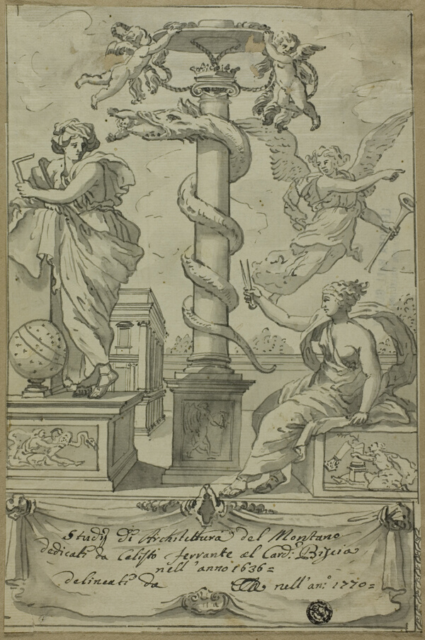 Frontispiece to Book of Architectural Studies