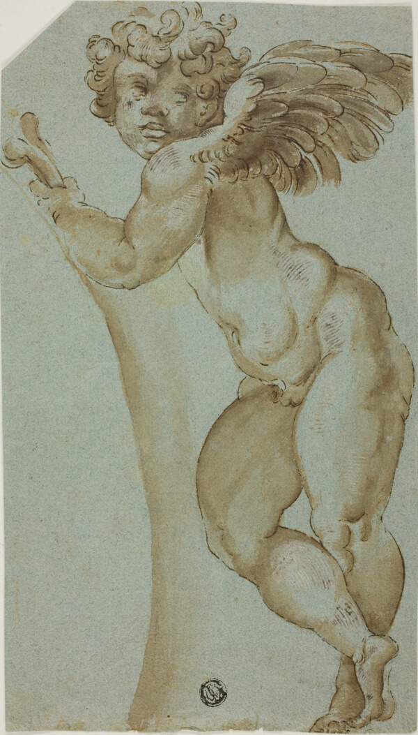 Standing Putto (recto); Saint Jude the Evangelist (verso)