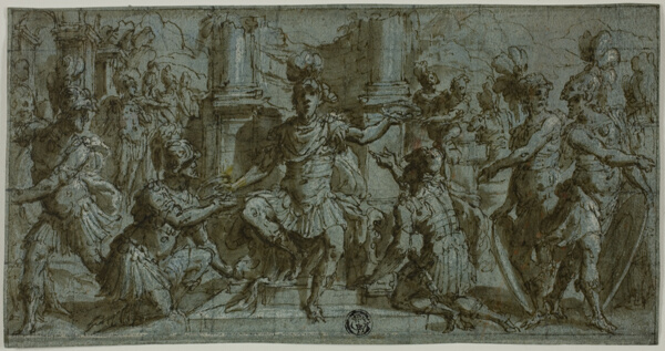 Mars (or Alexander?) Distributing the Victor's Wreaths
