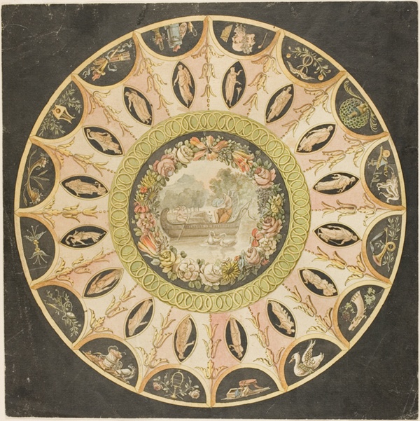 Design for a Circular Ceiling Decoration