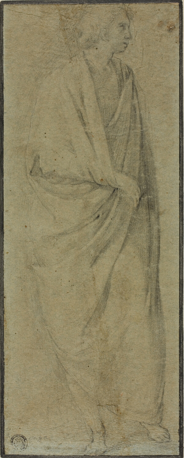 Standing Draped Male Figure