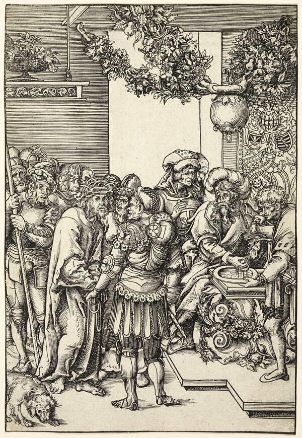 Pilate Washing His Hands, from The Passion