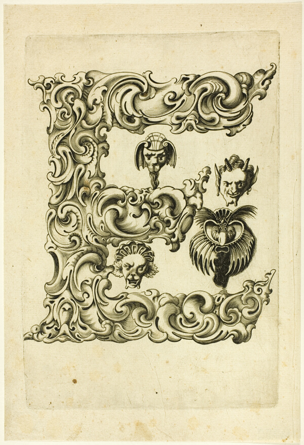 Letter E