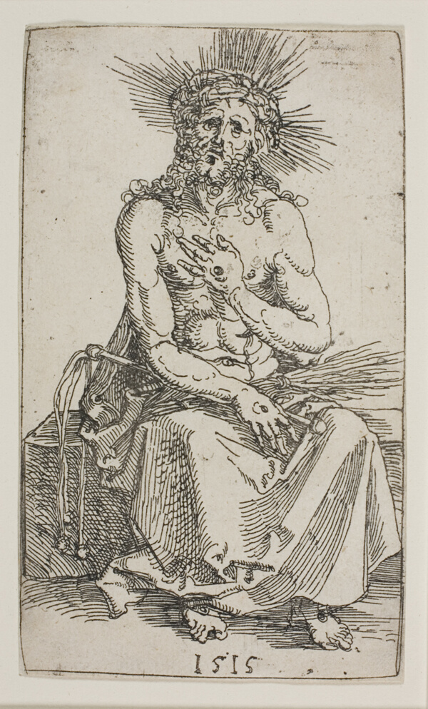 Man of Sorrows, Seated