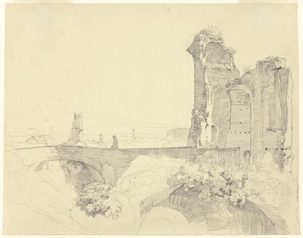 Bridge and Ruined Tower