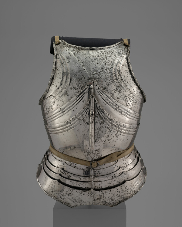 Cuirass (Breastplate and Backplate) in the Late Gothic Style