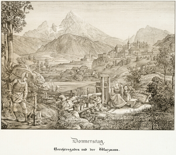 Thursday: Berchtesgaden and the Watzmann