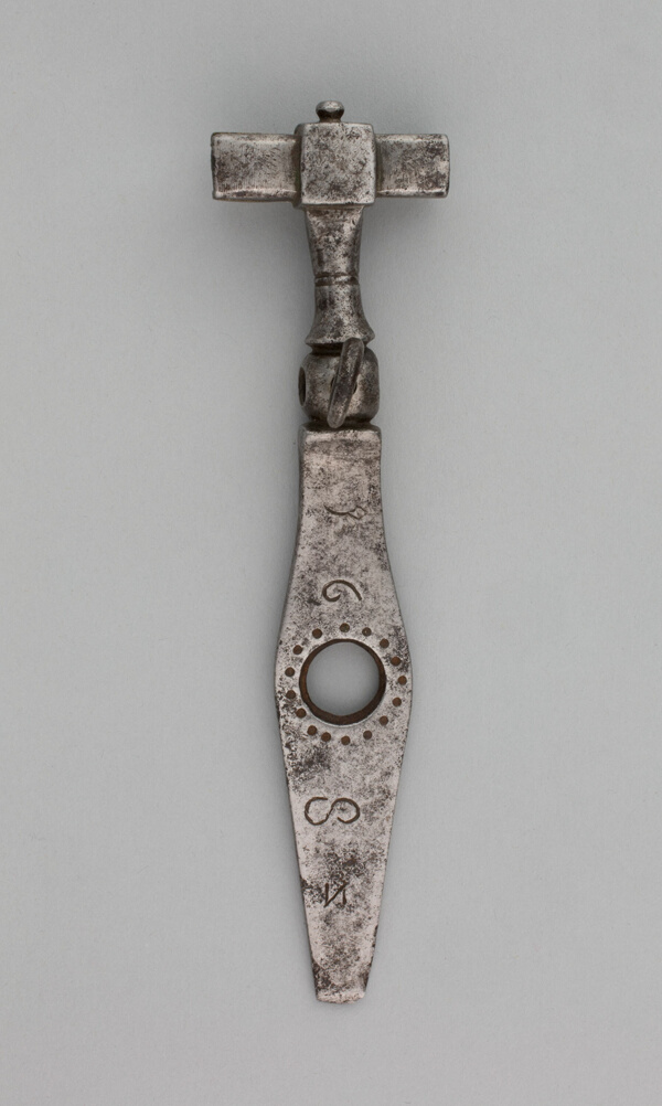 Wheellock Spanner and Turnscrew