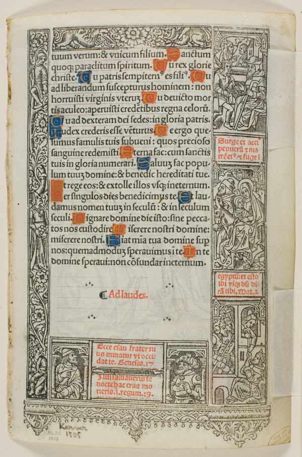 Visitation, from the Book of Hours